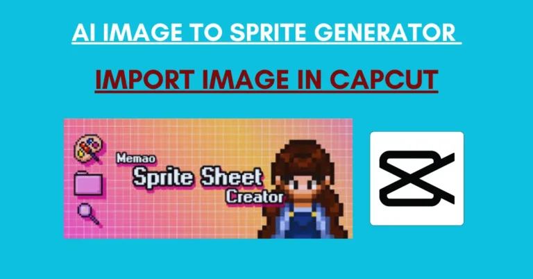 AI Image To Sprite Generator Import Image