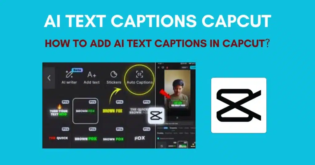 AI Text Captions Capcut
