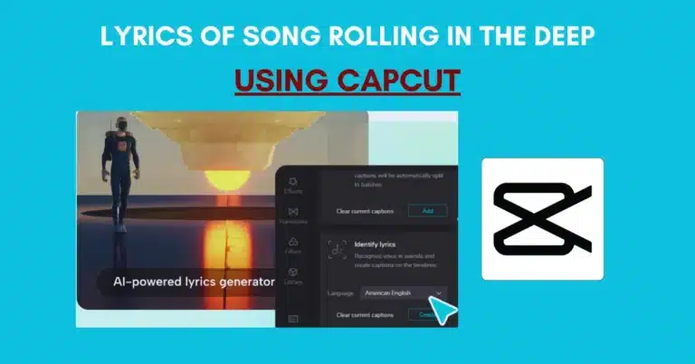 Lyrics of Song Rolling In The Deep